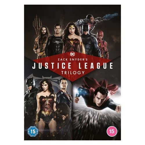 Zack Snyder's Justice League Trilogy [15] DVD Box Set Region 2 Brand New