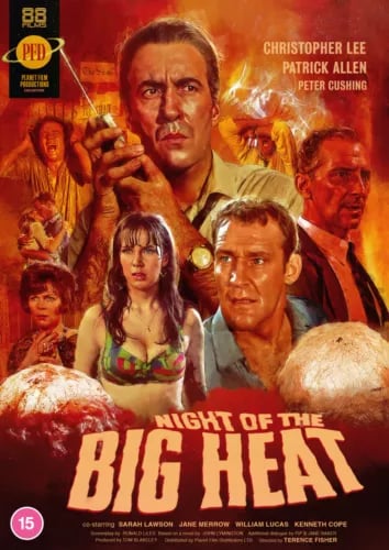 Night of the Big Heat [15] DVD Region 2 Brand New