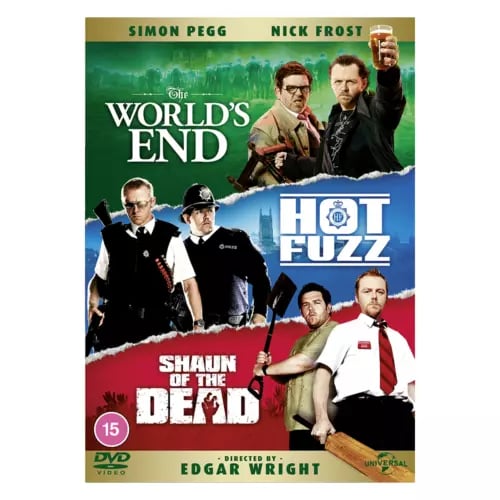 Shaun of the Dead/Hot Fuzz/The World's End [15] DVD Box Set Region 2 Brand New
