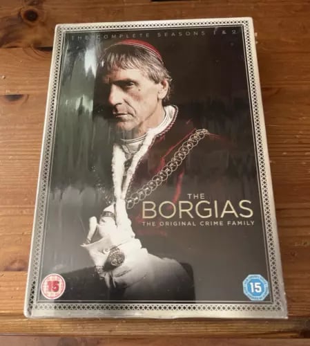 THE BORGIAS..THE COMPLETE SERIES..1-2.... S/S Region 2 Brand New