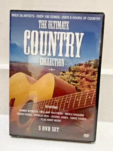 Ultimate Country Collection (2007) - 5-Disc DVD Bokssett