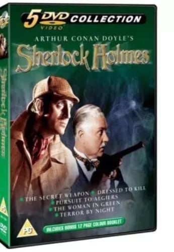 Sherlock Holmes: 5 Elokuvan DVD Box Set Sherlock Holmes: 5 Elokuvan DVD Box Set