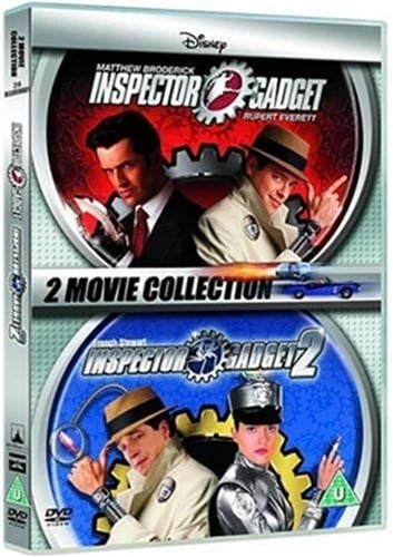 Inspektør Gadget 1 & 2 (DVD) – Dobbeltpakke med familiefilmer Inspektør Gadget 1 & 2 (DVD) – Dobbeltpakke med familiefilmer