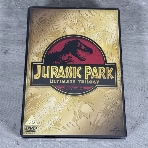 Jurassic Park Ultimate Trilogy DVD Box Set - 3 Klassiske Film (Region 2)