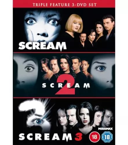 Scream Trilogy DVD Box Set (2000) – Kauhuklassikot