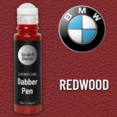 Leather Paint Dabber for BMW REDWOOD Repair scratches, scuffs and small marks Leather Paint Dabber for BMW REDWOOD Repair scratches, scuffs and small marks