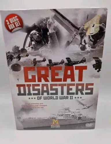 Great Disasters of World War II WWII DVD3 Disc Box Set Region 2 Brand New