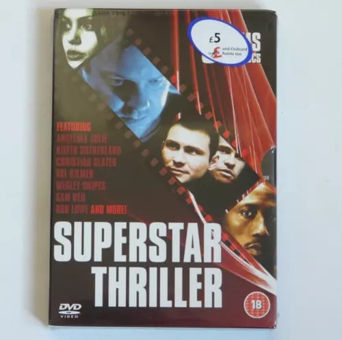 Superstar Thriller DVD set including Female perversions Tilda Swinton Region 2 Brand New