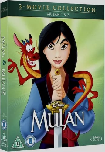 Mulan 1 & 2 Duopack (Blu-ray, 2018) - Historien om mot og vennskap