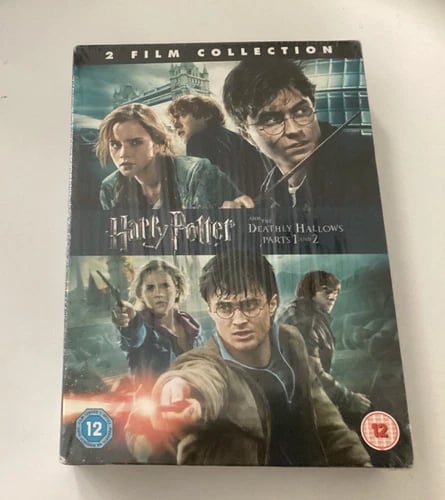 Harry Potter And The Deathly Hallows Parts 1&2 [DVD] [2011] / Region 2 Brand New