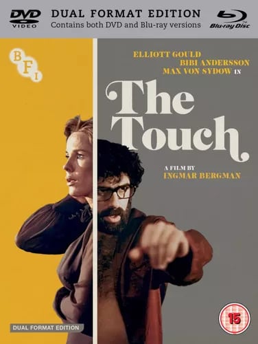The Touch DVD (2018) Elliott Gould, Bergman (DIR) cert 15 2 discs Region 2 Brand New