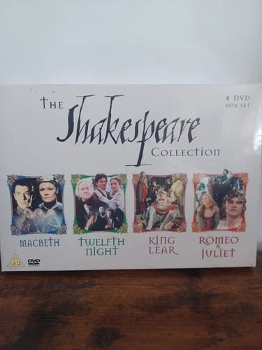 THE SHAKESPEARE COLLECTION 4 Film DVD Box Set Ian McKellen Macbeth King Lear Region 2 Brand New