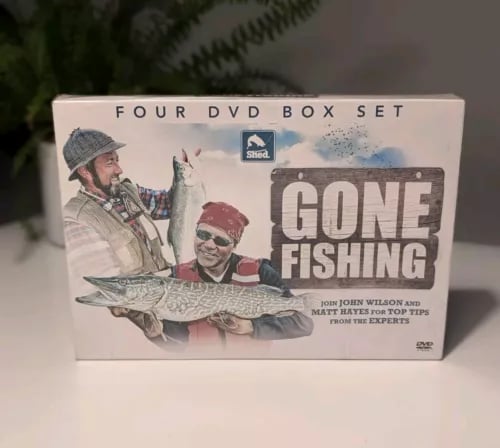 Gone Fishing - John Wilson & Matt Hayes. 4x DVD Box Set. Region 2 Brand New