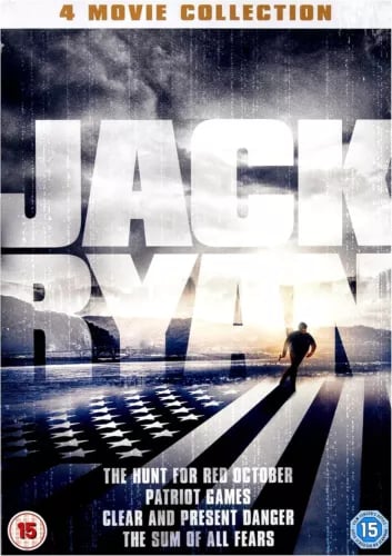 Jack Ryan 4-Film Samling [DVD] - Phil Alden Robinson, Philip Noyce