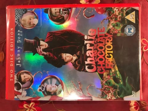 Charlie And The Chocolate Factory DVD 2005 2disc Edition7321900593373Johnny Depp Region 2 Brand New