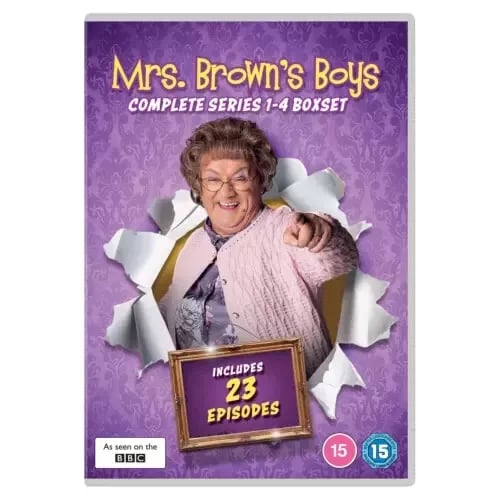 Mrs Brown's Boys: Series 1-4 [15] DVD Box Set (C7) Region 2 Brand New
