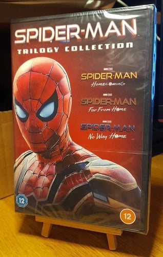 Spider-Man: Homecoming/Far From Home/No Way Home Trilogy [12] DVD Box Set - Region 2 Brand New