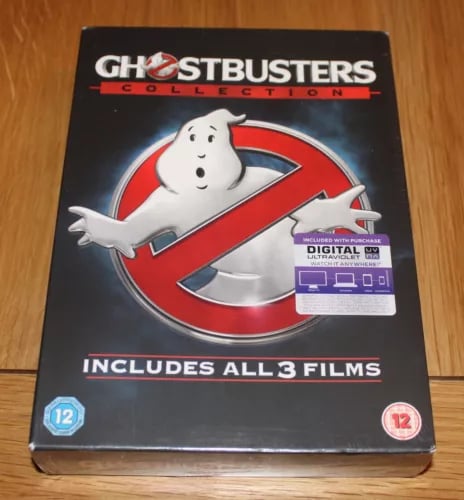 GHOSTBUSTERS COLLECTION ( DVD BOX SET - 3 MOVIES ) !!! Region 2 Brand New