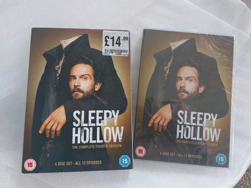 Sleepy Hollow Sæson 4 DVD (2017) - Drama Horror