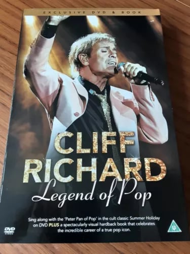 Cliff Richard Legend Of Pop - DVD & Bok Sett (2013)