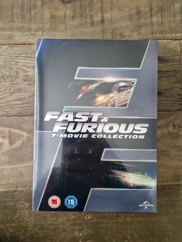 Fast & Furious 1-7 DVD Elokuvakokoelma (Alue 2)