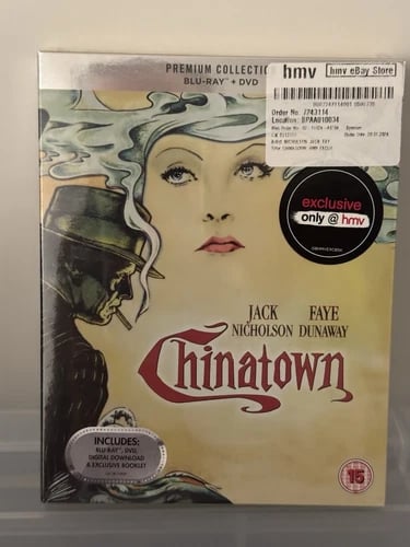 CHINATOWN - hmv Exclusive - The Premium Collection - Blu-ray+DVD - Region 2 Brand New CHINATOWN - hmv Exclusive - The Premium Collection - Blu-ray+DVD - Region 2 Brand New