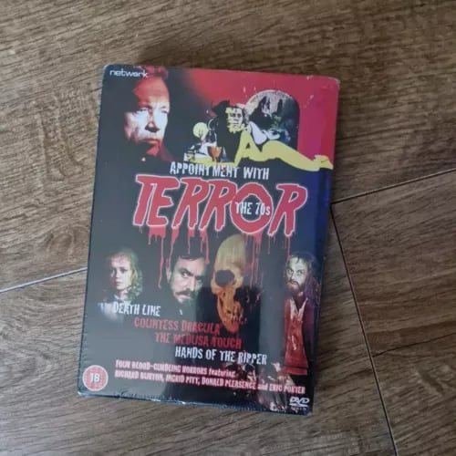 Appointment With Terror: The 70s DVD (2018) Donald Pleasence, Gold (DIR) cert Region 2 Brand New