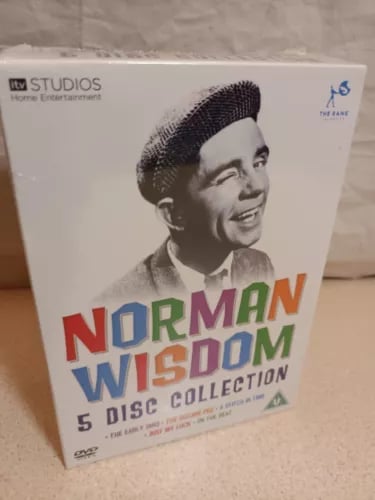 Norman Wisdom 5 Disc Collection DVD Box Set 5 classic films Region 2 Brand New