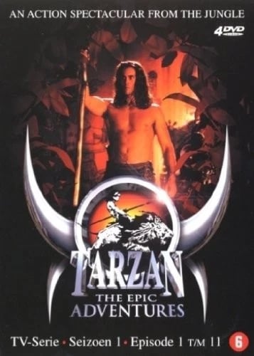 Tarzan: The Epic Adventures - Kausi 1 (Jaksot 1-11) 4 DVD:n boksipaketti (Alue 2)
