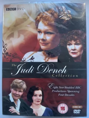 The Judi Dench Collection 6 Disc DVD Box Set Eight Star Studded BBC Region 2 Brand New