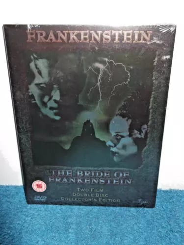 Frankenstein/Bride Of Frankenstein ( 2 DISC DVD SET, 2004) - Region 2 Brand New