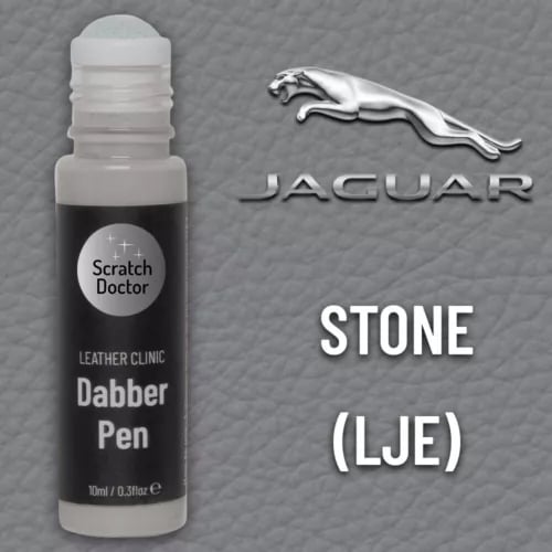 Leather Paint Dabber for JAGUAR STONE LJE. Repair scratches scuffs quickly