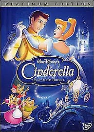 DISNEY CINDERELLA - 3 MOVIE COLLECTION BOXSET - / STOCK Region 2 Brand New