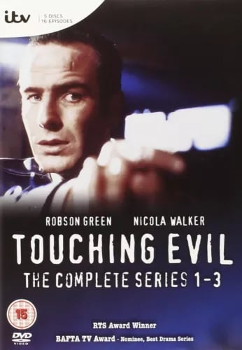 TOUCHING EVIL SERIES 1-3 COMPLETE BOXSET - ROBSON GREEN - - Region 2 Brand New
