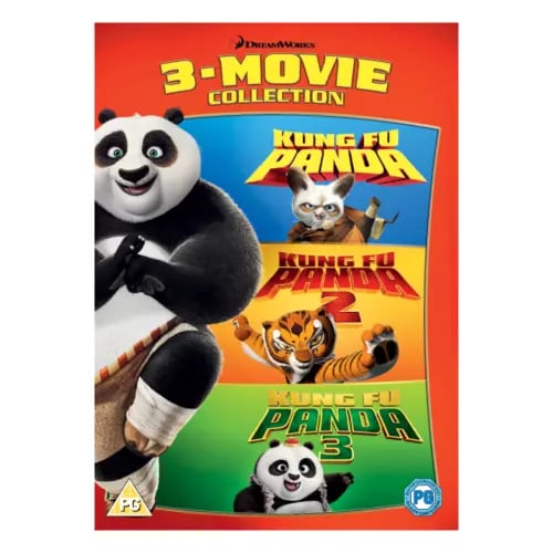 Kung Fu Panda: 3-Movie Collection [PG] DVD Box Set Region 2 Brand New