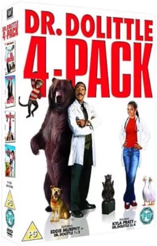 DR DOCTOR DOLITTLE QUADRILOGY DVD PART 1 2 3 4 doolittle Movie Film Releas R2 Region 2 Brand New