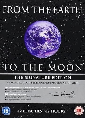 FROM THE EARTH TO THE MOON SIGNATURE EDITION BOX SET DVD Release R2 Region 2 Brand New FROM THE EARTH TO THE MOON SIGNATURE EDITION BOX SET DVD Release R2 Region 2 Brand New