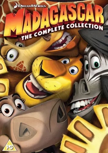 Madagaskar-trilogia DVD: Kokoelma (osat 1, 2, 3) Madagaskar-trilogia DVD: Kokoelma (osat 1, 2, 3)