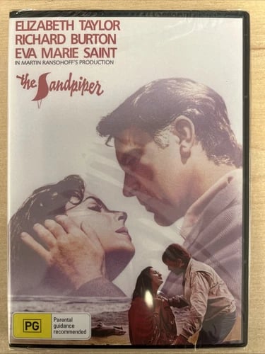 The Sandpiper - Elizabeth Taylor, Richard Burton DVD - Compatible Region 2 Brand New