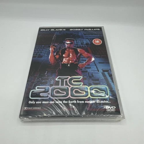 TC 2000 DVD Action (2004) Billy Blanks - CELLOPHANE Region 2 Brand New