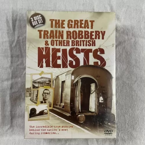 DVD The Great Train Robbery & Other British Heists Collectors Box Set Region 2 Brand New