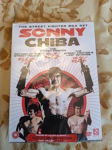 THE STREET FIGHTER BOX SET SONNY CHIBA SEE LISTING NOTES Region 2 Brand New