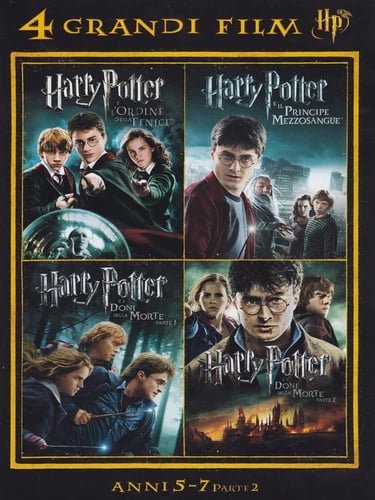 Harry Potter: 4 Suurta Elokuvaa (DVD) Italialainen Tuonti Harry Potter: 4 Suurta Elokuvaa (DVD) Italialainen Tuonti