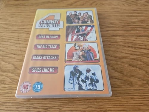 4 Comedy Favourites (Box Set) (DVD, 2008) Region 2 Brand New 4 Comedy Favourites (Box Set) (DVD, 2008) Region 2 Brand New