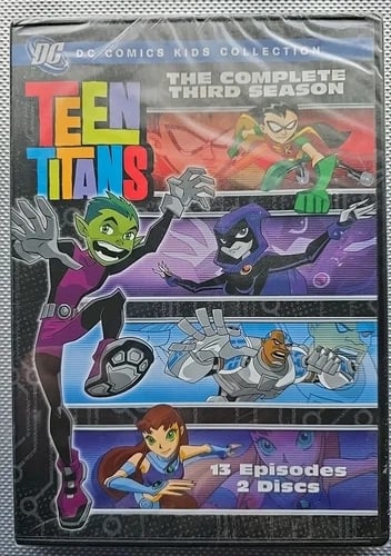 Teen Titans: Tredje sæson – DVD (Region 1, US Import)