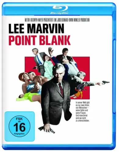Point Blank (1967) – Blu-ray med Lee Marvin, Angie Dickinson (Region B)