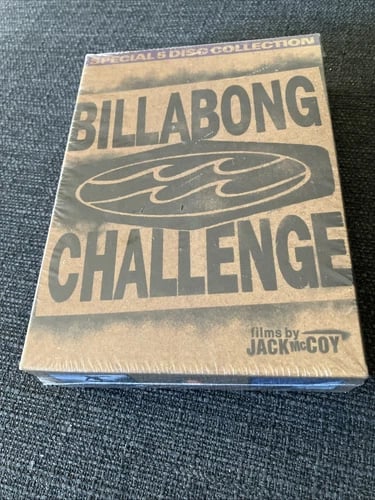 Billabong Challenge DVD Boxset US Region 1 - 5 x DVD Harvinainen Surffaus
