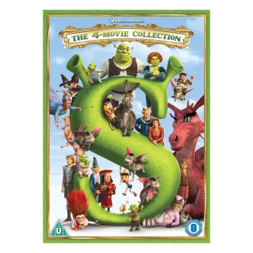 Shrek: 4 elokuvan kokoelma DVD-boksi Shrek: 4 elokuvan kokoelma DVD-boksi