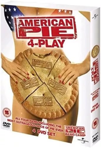 AMERICAN PIE MOVIE FILM 1-4 DVD BOXSET PART 1 2 3 4 R2 BAND CAMP WEDDING Region 2 Brand New