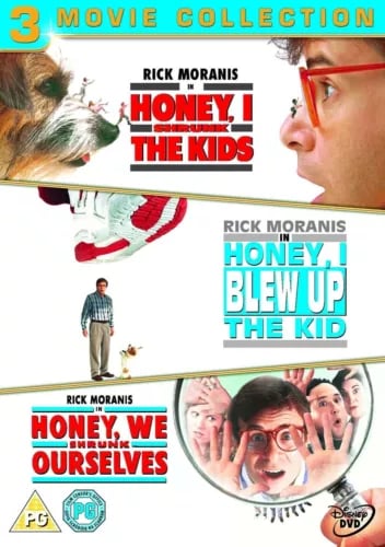 Honey I Shrunk The Kids Blew Up We Ourselves Trilogy DVD PART 1 2 3 Movie Film Region 2 Brand New